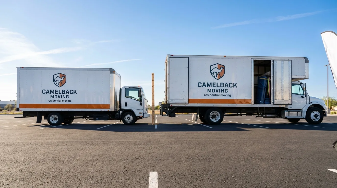 Moving truck size capacity guide in Wanaque